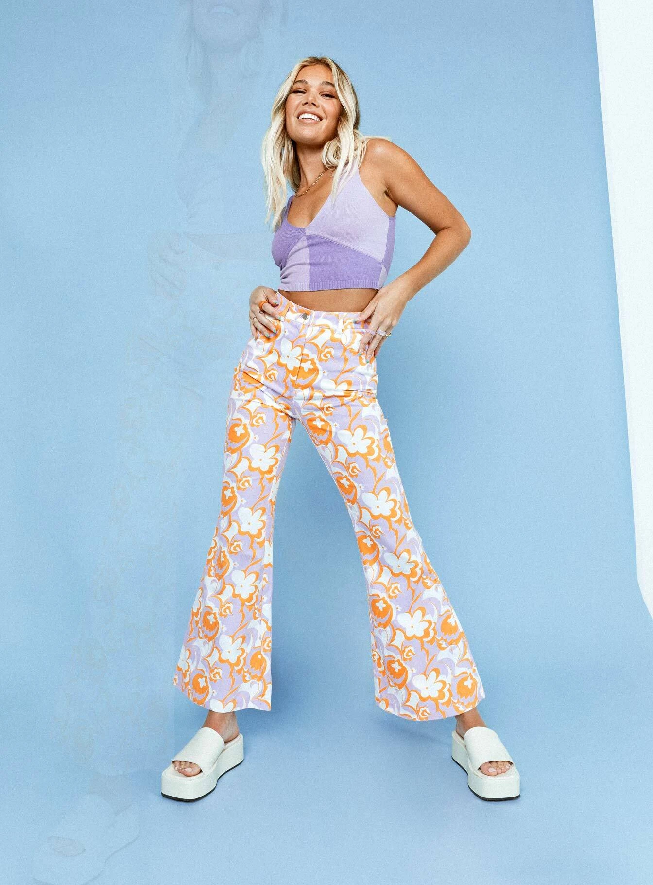 Princess Polly Jasmina Denim Jeans Pink 3 Princess Polly Jasmina Denim Jeans Pink