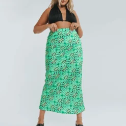 Princess Polly Kutcher Bias Cut Midi Skirt Green -Cheap Clothifyx Store Kutcher Bias Cut Midi Skirt Green 1