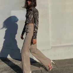 Motel Parallel Jeans Burnt Olive