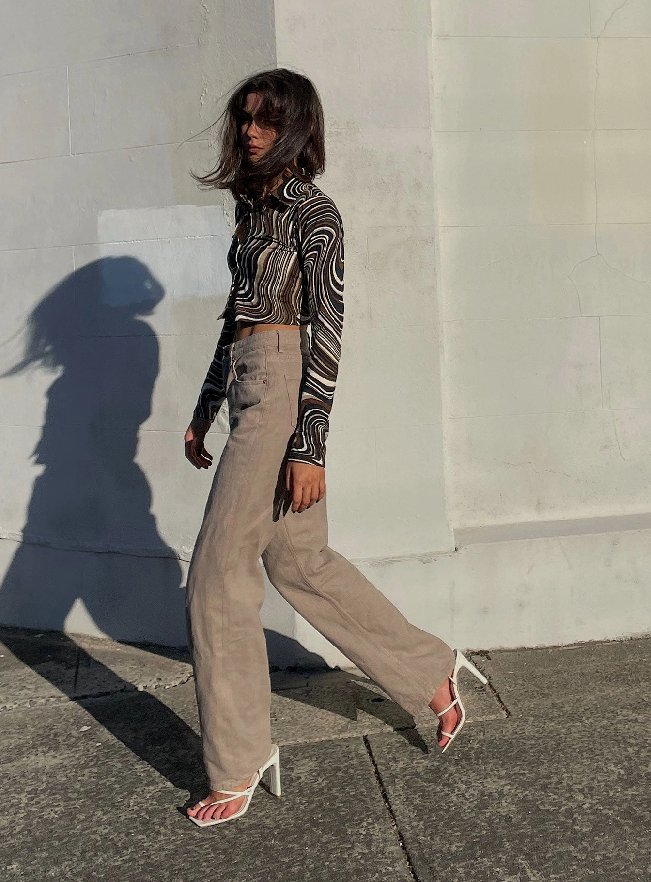 Motel Parallel Jeans Burnt Olive 3 Motel Parallel Jeans Burnt Olive