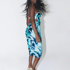 Princess Polly Mayia Midi Dress Blue Multi 11 Princess Polly Mayia Midi Dress Blue Multi -Cheap Clothifyx Store Mayia Midi Dress Blue Multi 2 copy