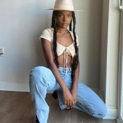 Alabama Jean -Cheap Clothifyx Store REEDMAN TOP BEIGE ALABAMA JEAN LACK OF COLOR BENSON TRI BEIGE 64ba81f1 3eac 4f7e aa79 7988d23f4306