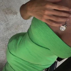 Princess Polly Oscar Midi Dress Green -Cheap Clothifyx Store caiitlynpow Oscar Midi Dress Green AU4